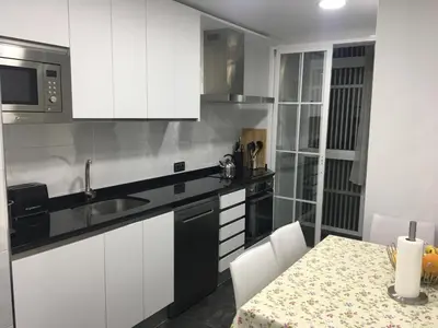 Una cocina o zona de cocina en VUT Santa Marta