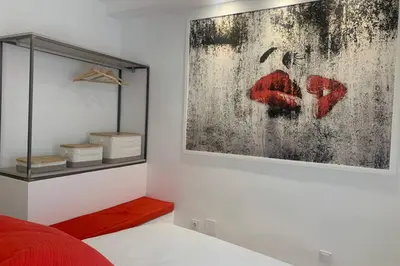 Cama o camas de una habitación en VUT La Casa del Recreo