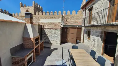 Un balcón o terraza de Casas del Castillo, 1