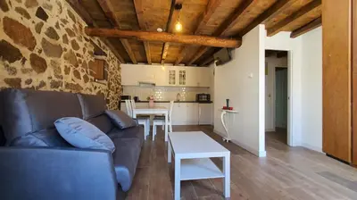 Una cocina o zona de cocina en Casas del Castillo, 1