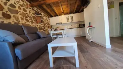 Una cocina o zona de cocina en Casas del Castillo, 1