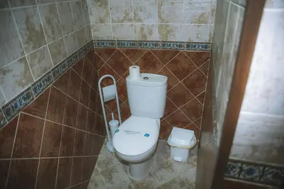 Un baño de Casa Rural Los Belloso