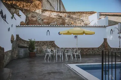 Piscina en o cerca de Casa Rural Los Belloso