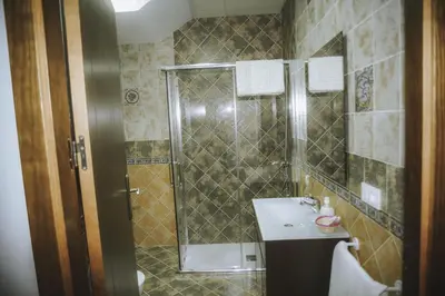Un baño de Casa Rural Los Belloso