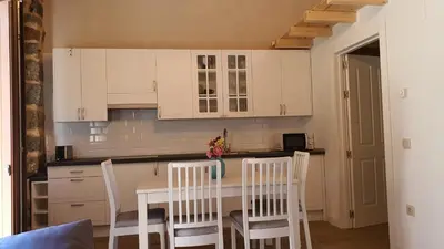 Una cocina o zona de cocina en Casas del Castillo, 4