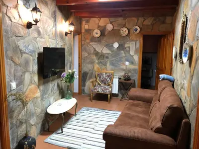 Zona de estar de Casa rural Pérez Martín