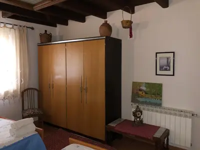 Cama o camas de una habitación en Casa rural Pérez Martín
