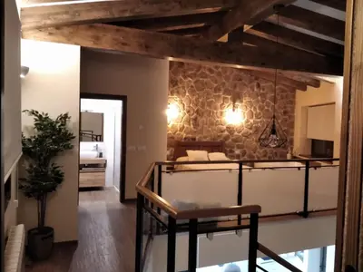 Una cocina o zona de cocina en Loboratorio Rural - La Majada del Acebo