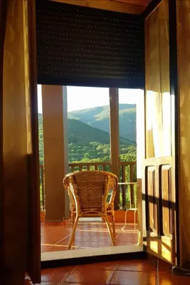 Vista general de una montaña o vista desde el hotel