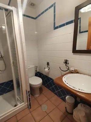Un baño de La Aldaba del siglo XX