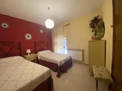 Cama o camas de una habitación en El Portal de la Sierra de Francia II