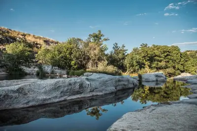 Paisaje cerca de esta villa