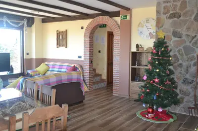 Zona de estar de Casa Rural & SPA Mirador Gredos