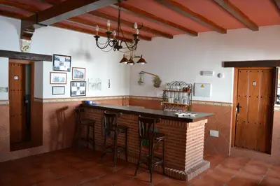 Una cocina o zona de cocina en Casa Rural Los Jarales Número Registro TR-CC-00365