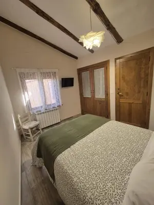 Cama o camas de una habitación en Casa Rural Rincón
