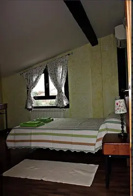 Cama o camas de una habitación en Las Casas De 