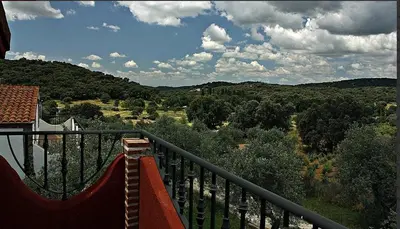 Paisaje cerca of this country house