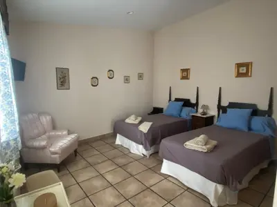 Cama o camas de una habitación en La del Pozo