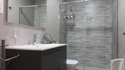 Un baño de Apartamentos La Chaparrina del Jerte