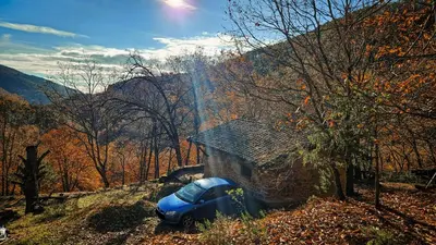 Paisaje cerca of this country house