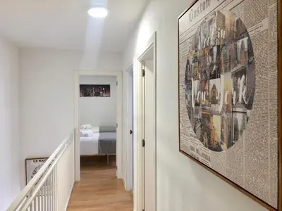 Cama o camas de una habitación en EL MIRADOR DE CACERES