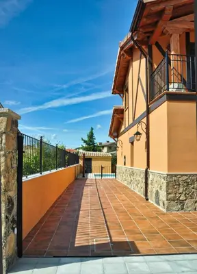 Un balcón o terraza de El Hojaranzo. Casa rural con encanto en Candeleda