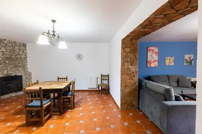 Zona de estar de Casa Rural El Abeto