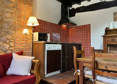 Una cocina o zona de cocina en La Cuestecilla