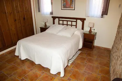 Cama o camas de una habitación en Abuela Pastora