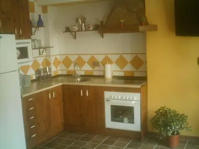 Una cocina o zona de cocina en Hotel El Yedron