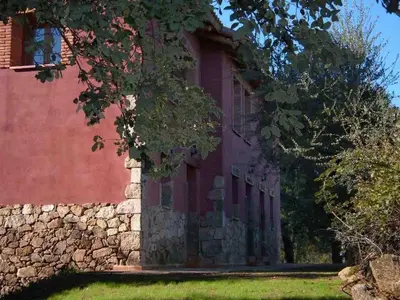 Jardín al aire libre en Apartamentos Rurales La Oropendola