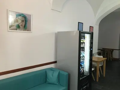 Zona de estar de Albergue las Veletas