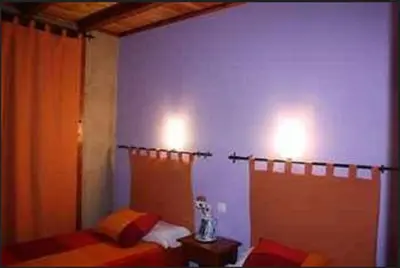 Cama o camas de una habitación en Casa Rural El Taller De Benito