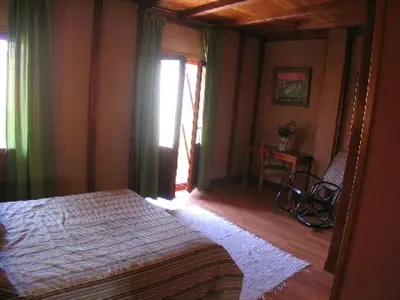 Cama o camas de una habitación en Casa Rural El Taller De Benito