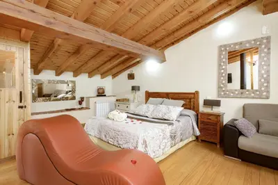 Zona de estar de El Colirrojo - Los Sitios de Aravalle