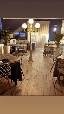 Zona de estar de Hotel Don Juan