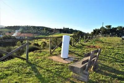 Paisaje cerca of this country house