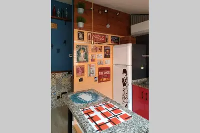 Una cocina o zona de cocina en LOFT-BUHARDILLA INDUSTRIAL, junto a la Plaza Mayor, by My Home in Salamanca
