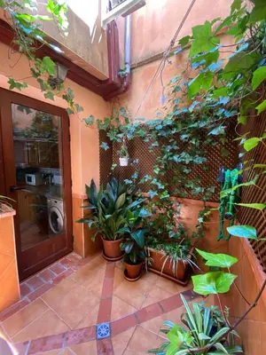 Jardín al aire libre en Casa Rural Fray Eloy