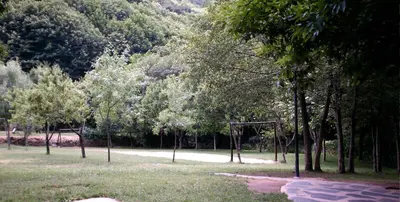 Paisaje cerca de este albergue
