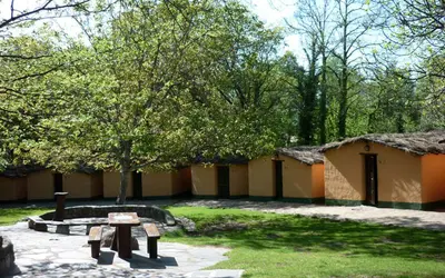 Jardín al aire libre en Albergue Turistico Valle del Ambroz