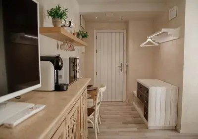 Una cocina o zona de cocina en Hotel Rural El Medievo- SOLO ADULTOS