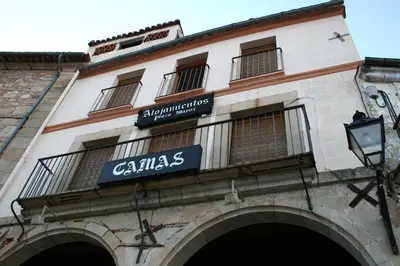 Plano de Alojamientos Trujillo Plaza Mayor