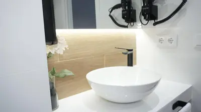Un baño de Hostal León