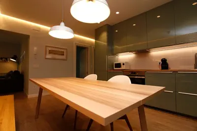Una cocina o zona de cocina en La Casa de Mozo