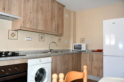 Una cocina o zona de cocina en Casa Rural Las Canchaleras