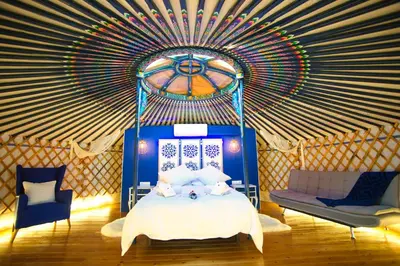 Plano de Glamping El Jardín De Las Delizias Valle Del Jerte