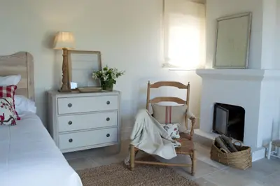 Cama o camas de una habitación en La Casa de los Tomillares