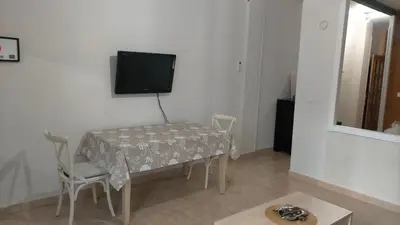 Una televisión o centro de entretenimiento en Castella Aquae estudio