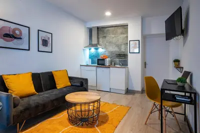 Una cocina o zona de cocina en Apartamento La Machacona Paneras